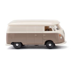   Wiking 093205 Volkswagen Transporter T1, dobozos, bézs/fehér (N)