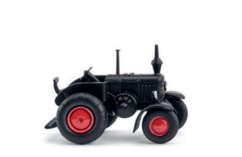 Wiking 095104 Lanz Bulldog 8506 traktor, fekete (N)