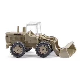   Wiking 097404 Hanomag gumikerekes homlokrakodó, olívaszürke (N)