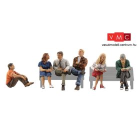 Woodland Scenics A1829 Padokon ülő emberek (H0)