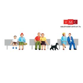 Woodland Scenics A1834 Padokon ülő emberek (H0)