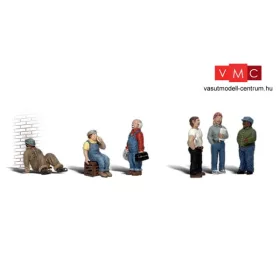 Woodland Scenics A1867 Amerikai gyári munkások (H0)
