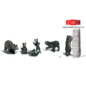 Woodland Scenics A1885 Fekete medvék (H0)
