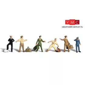 Woodland Scenics A1892 Egyenruhások eltávozáson (H0)