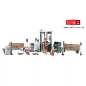 Woodland Scenics A1941 Amerikai utcai kiegészítők (H0)