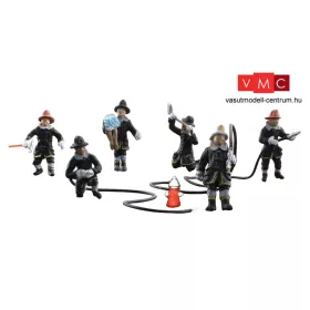   Woodland Scenics A1961 Amerikai tűzoltók oltás közben (H0)