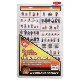 Woodland Scenics A2053 Figurakészlet - Economy Pack (H0)