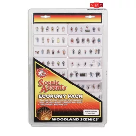 Woodland Scenics A2063 Figurakészlet - Economy Pack (N)