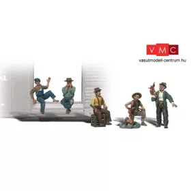 Woodland Scenics A2138 Amerikai vándormunkások, hobók (N)