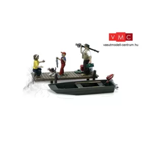 Woodland Scenics A2203 Családi horgászat csónakkal (N)