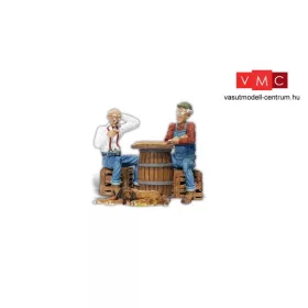 Woodland Scenics A2522 Sakkozó idősek kutyával (G)