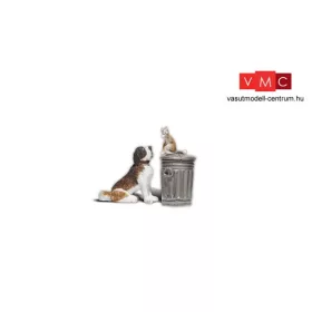 Woodland Scenics A2524 Rover kutya és Félix macska (G)