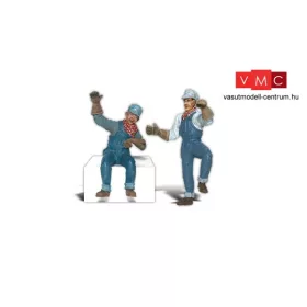   Woodland Scenics A2540 Earl és Eddie amerikai mozdonyvezetők (G)