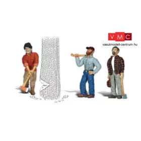 Woodland Scenics A2552 Chip, Woody és Chopper favágók (G)