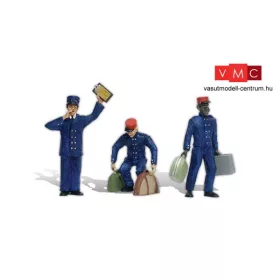 Woodland Scenics A2558 Amerikai vasutasok a peronon (G)