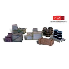 Woodland Scenics A2739 Rakomány: Hordók, dobozok és faládák (0)