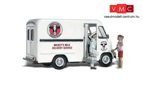 Woodland Scenics AS5529 Mickey's Milk Delivery amerikai dobozos furgon (H0)