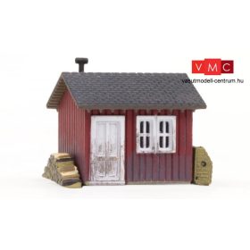 Woodland Scenics BR4947 Work Shed - Kész épület LED világítással (N)