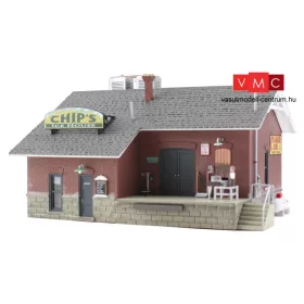 Woodland Scenics BR5028 Chip's Ice House - Kész épület LED világítással (H0)