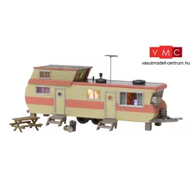 Woodland Scenics BR5061 Double Decker Trailer - Kész épület LED világítással (H0)
