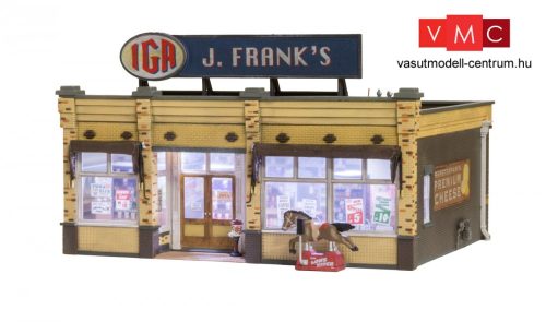 Woodland Scenics BR5851 J. Frank's Grocery - Kész épület LED világítással (0)