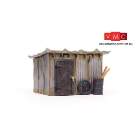 Woodland Scenics BR5856 Tin Shack - Kész épület LED világítással (0)