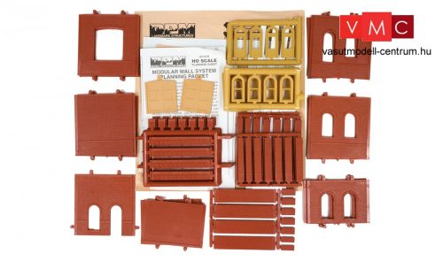 Woodland Scenics DPM35100 Amerikai gyárépület - 3-in-1 Modular Kit (H0)