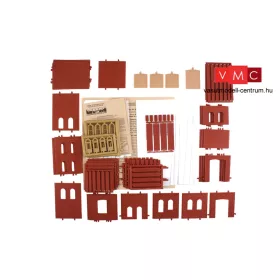 Woodland Scenics DPM35200 Amerikai gyárépület - 4-in-1 Modular Kit (H0)