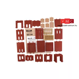 Woodland Scenics DPM35300 Amerikai gyárépület - 4-in-1 Modular Kit (H0)