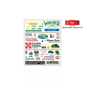 Woodland Scenics DT559 Szárazmatrica - Business Signs (H0)