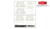 Woodland Scenics DT606 Szárazmatrica - Rock Island Box Car Soft Touch/DF (H0)