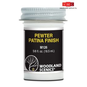 Woodland Scenics M126 Ónötvözet kiemelő, öregbítő folyadék - Pewter Patina Finish