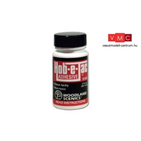 Woodland Scenics S195 Hob-e-Tac® Adhesive, ecsetes átlátszó terep és lombragasztó 59,1 ml