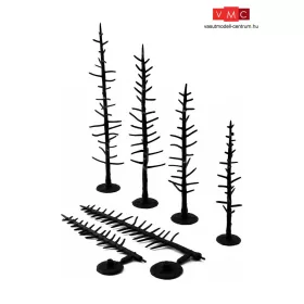   Woodland Scenics TR1125 Fenyőfa építőkészlet (csak váz), 44 db (10 - 15,2 cm)