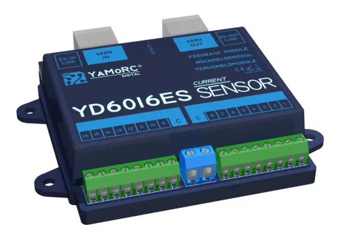 YaMoRC YD6016ES-CS 16-csatornás vágányfoglaltság visszajelentő modul (S88N)