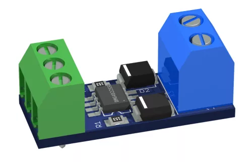 YaMoRC YD6940 2 pcs Dual-Output to Motor Interface - Kimenet polarításváltásos állítóművekhez, 2 db