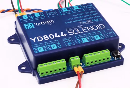 YaMoRC YD8044 4x Solenoid, CDU with Frog Polarisation - Váltódekóder szívpolarizációval