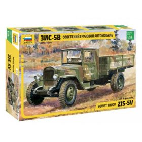 Zvezda 3529 ZIS-5B Soviet Truck 1/35 katonai jármű makett