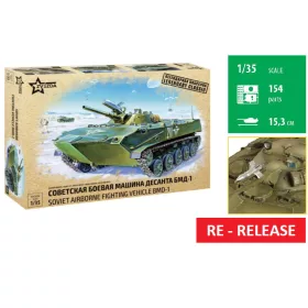   Zvezda 3559 Soviet airborne fighting vehicle BMD-1 1/35 harcjármű makett