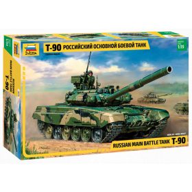   Zvezda 3573 Russian T-90 Main Battle Tank 1/35 harckocsi makett