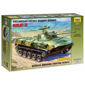   Zvezda 3577 Russian Airborne Fighting Vehicle BMD-2 1/35 harcjármű makett