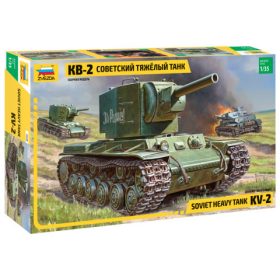 Zvezda 3608 Soviet Heavy Tank KV-2 1/35 harckocsi makett