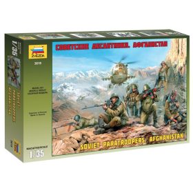   Zvezda 3619 Soviet Paratroopers Afghanistan (cold war) 1/35 figura makett