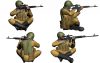 Zvezda 3619 Soviet Paratroopers Afghanistan (cold war) 1/35 figura makett