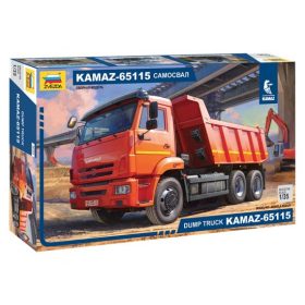   Zvezda 3650 Kamaz 65115 dump truck 1/35 civil teherautó makett