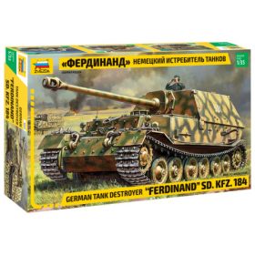   Zvezda 3653 German tank destroyer "Ferdinand" Sd.Kfz 184 1/35 harckocsi makett