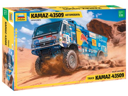 Zvezda 3657 Truck KAMAZ-43509 rallye truck 1/35 makett