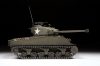 Zvezda 3676 US medium tank M4A3 (76) W SHERMAN 1/35 harckocsi makett