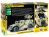 Zvezda 3682 Russian armored heavy vehicle with at missile system Kornet-D Gaz-233014 1/35 harcj