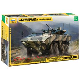   Zvezda 3696 Russian 8x8 armored personnel carrier BUMERANG 1/35 harcjármű makett